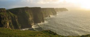 Day Trips 1 Shannon Airport Taxis recommends taking time to view the Stunninf Cliffs at Sunset
